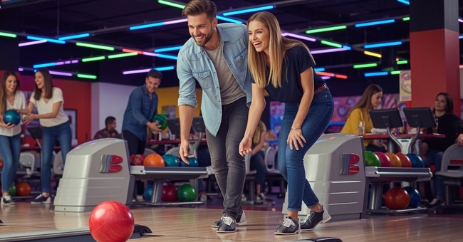 Bowling og Speed 💖 Dating, 10.mars